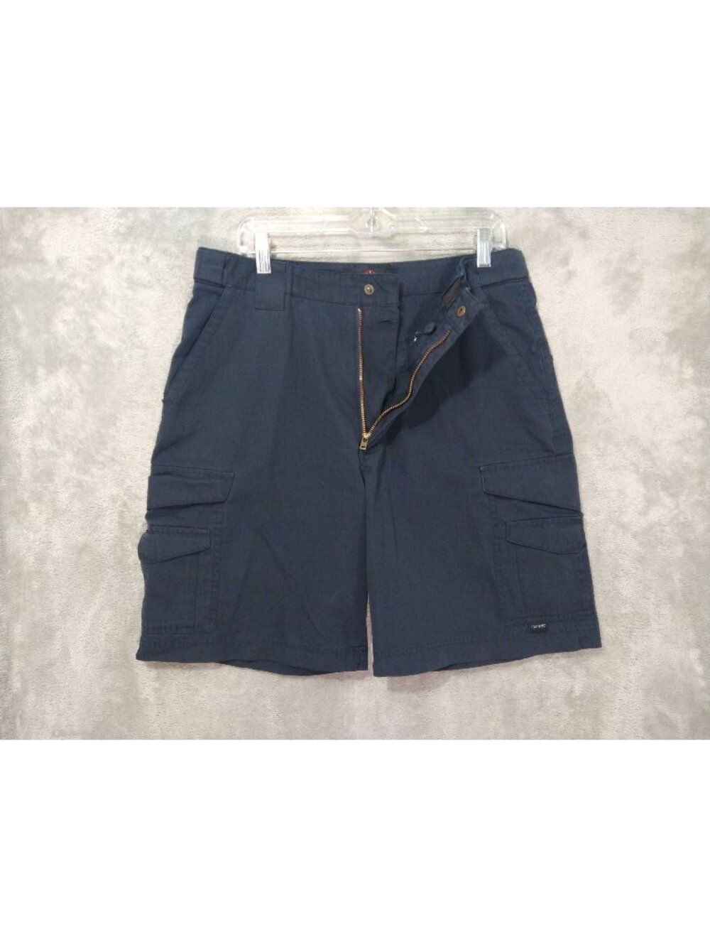 Tru Spec Shorts Mens 34 Navy Blue Cargo Tactical Ripstop Military High Rise